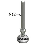 Stainless Steel T-Slot Square Nuts For MiniTec Aluminum Extrusions
