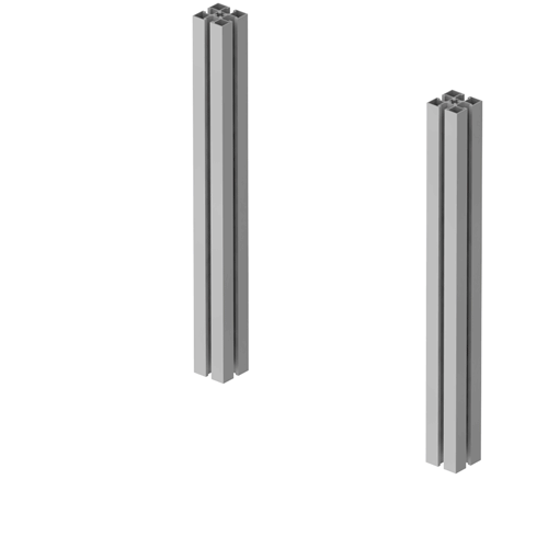 Panel In T-slots With Power-Lock