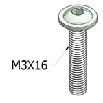 T-Slot Square Nuts For MiniTec Aluminum Extrusions