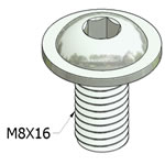 T-Slot Square Nuts For MiniTec Aluminum Extrusions