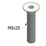 T-Slot Square Nuts For MiniTec Aluminum Extrusions