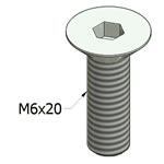 Stainless Steel T-Slot Square Nuts For MiniTec Aluminum Extrusions