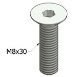 T-Slot Square Nuts For MiniTec Aluminum Extrusions