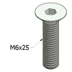 Stainless Steel T-Slot Square Nuts For MiniTec Aluminum Extrusions