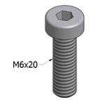 Stainless Steel T-Slot Square Nuts For MiniTec Aluminum Extrusions