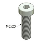T-Slot Square Nuts For MiniTec Aluminum Extrusions
